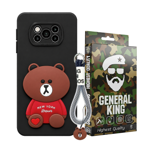 کاور ژنرال کینگ مدل B-Ghalbi برای گوشی شیائومی Poco X3 NFC / Poco X3 Pro به همراه بند آویز